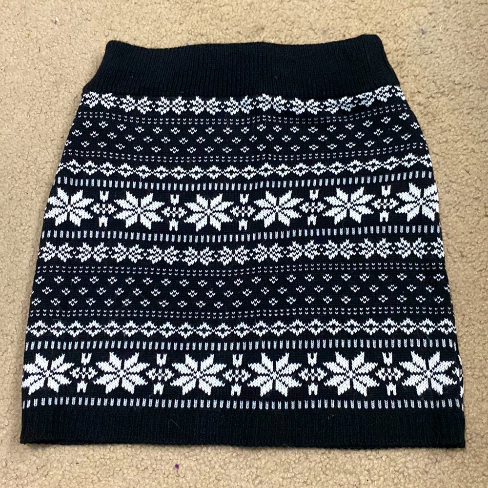 Mini skirt for the holidays